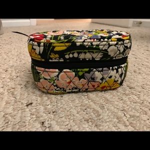 Vera Bradley hard sided travel jewelry case